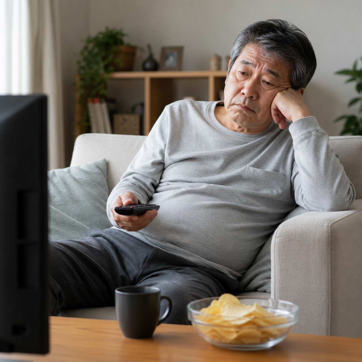 運動不足のイメージ